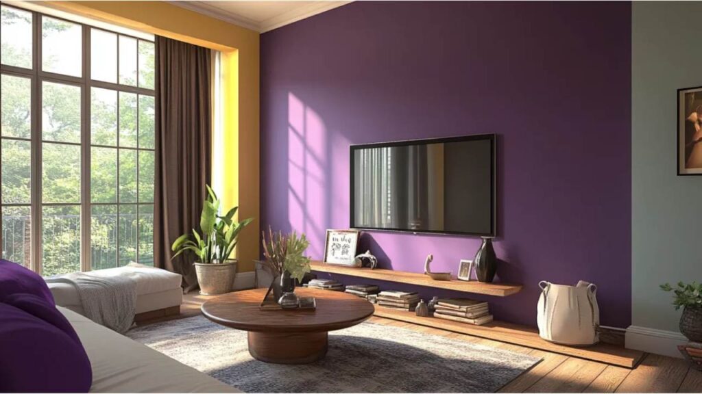 flat paint on walls 2025