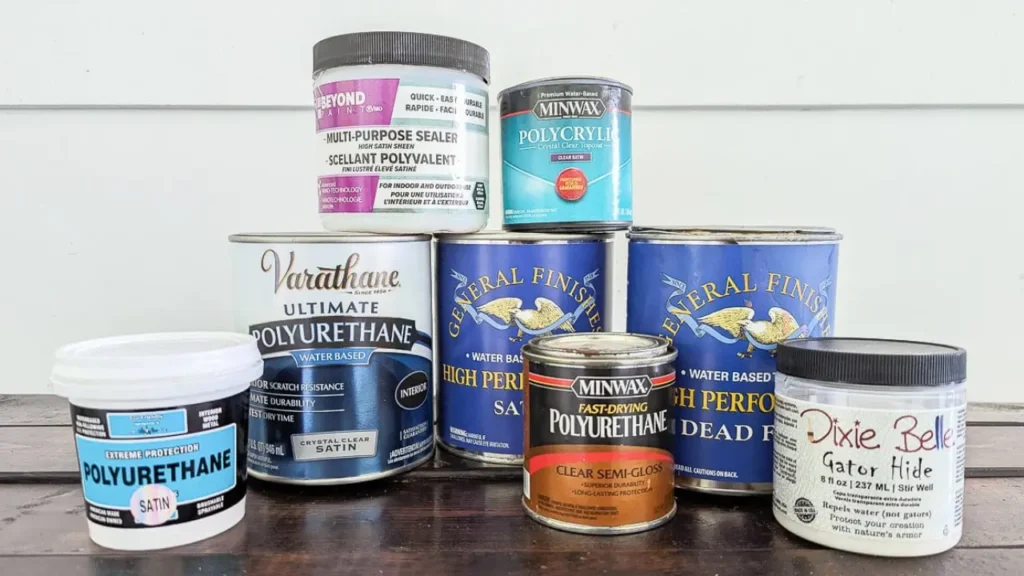 top coat for painted furniture
